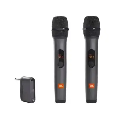 JBL Wireless Two Microphone System with Dual-Channel Receiver -...